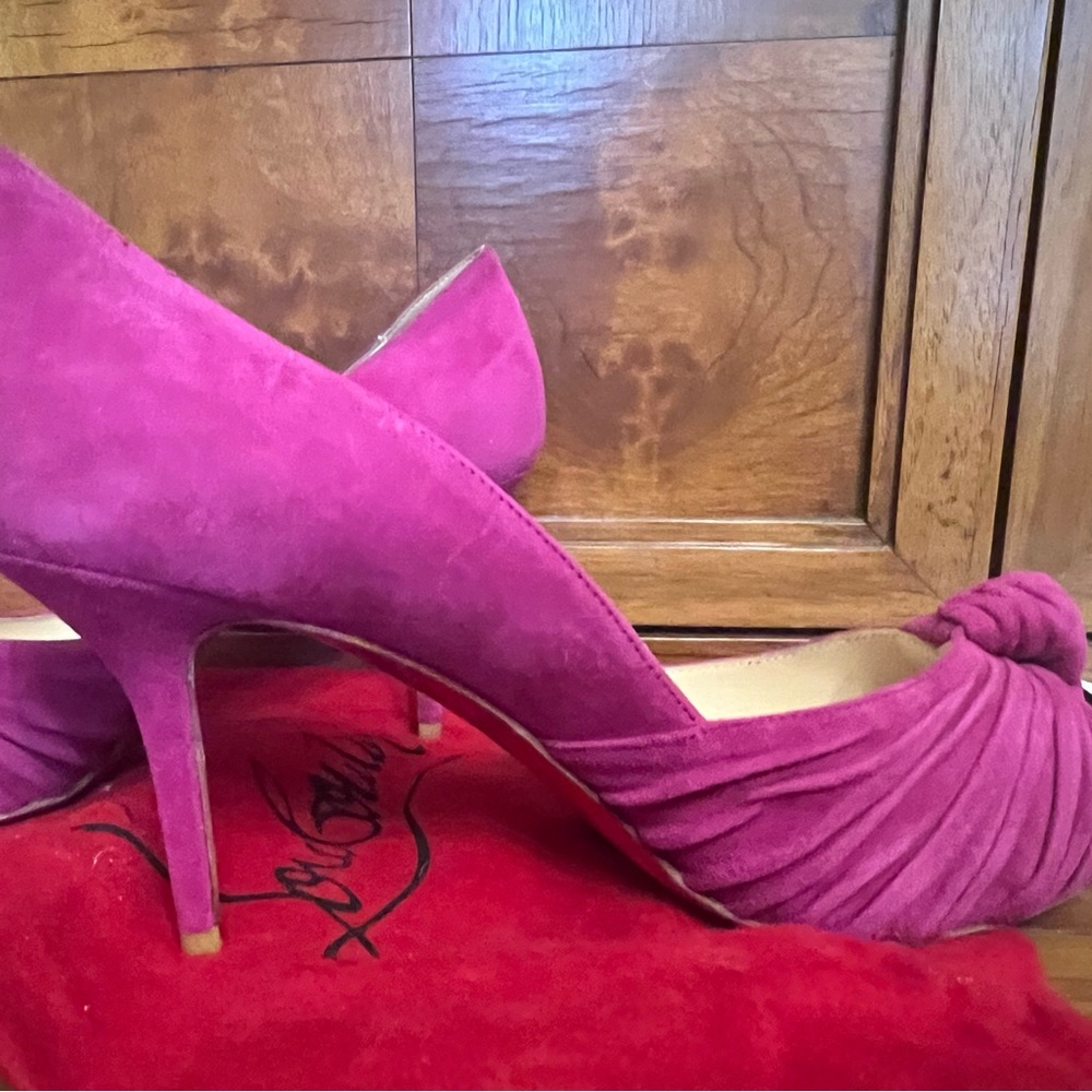 Christian Louboutin Vibrant Fuchsia Heels